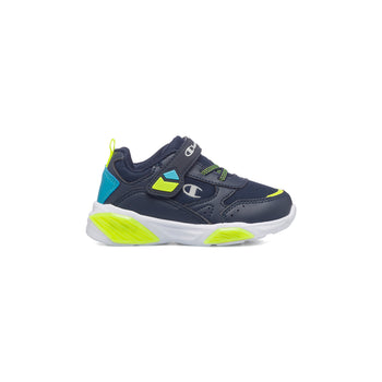 Sneakers primi passi blu da bambino Champion Wave B Td, Brand, SKU s331000076, Immagine 0